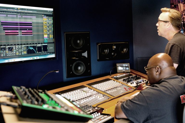 DJ legend Carl Cox with his beloved ADAM Audio S3H midfield monitors