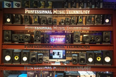 ADAM Audio Authorized Listening Center at PMT London, UK