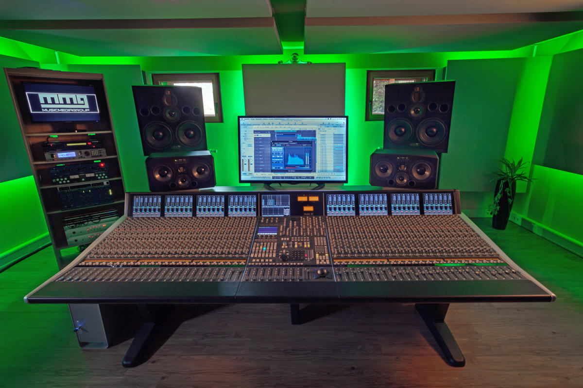 ADAM Audio S3X-H and S5X-H monitors at MMG Studios