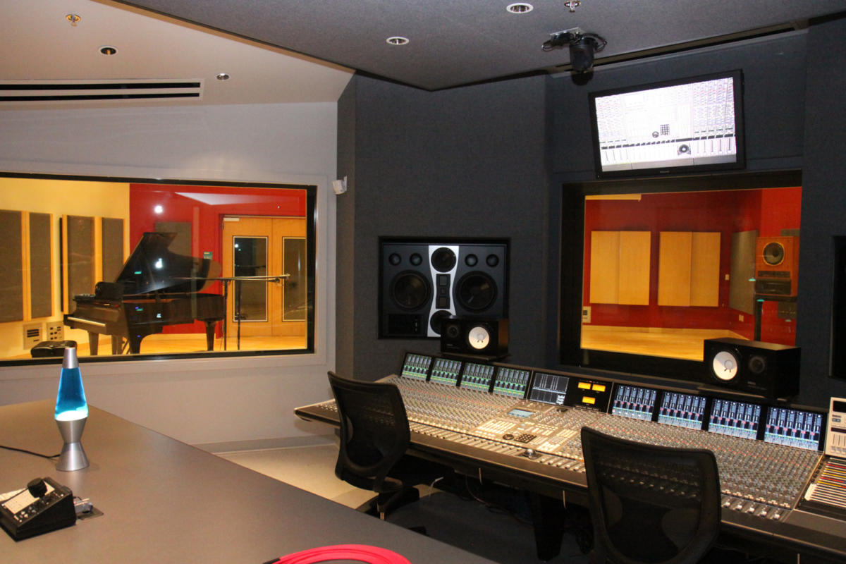 ADAM Audio S6A main monitors at Cuhayoga College