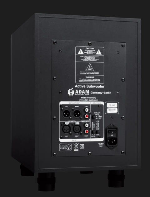 ADAM Audio Sub8 Subwoofer Backside
