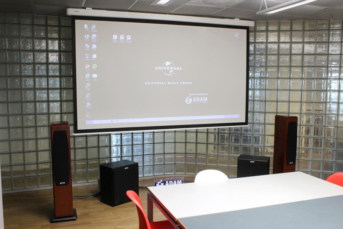 Classic Pencil Mk3 speakers and GTC Subs at Universal Music, Berlin