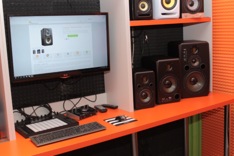 ADAM Audio Authorized Listening Center at Supersound, Poland