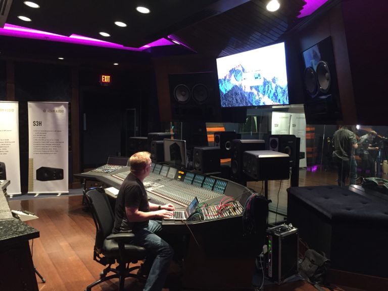 Adam Audio at Royal House Recording