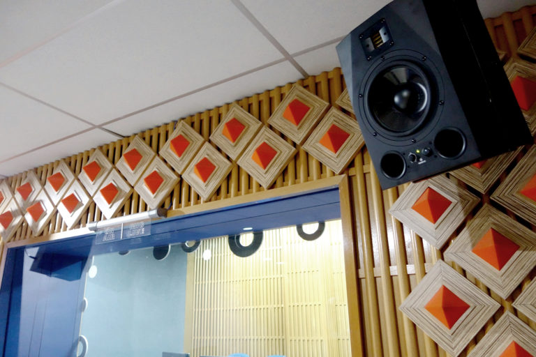 ADAM A8X studio monitors at Radio RTM Johor