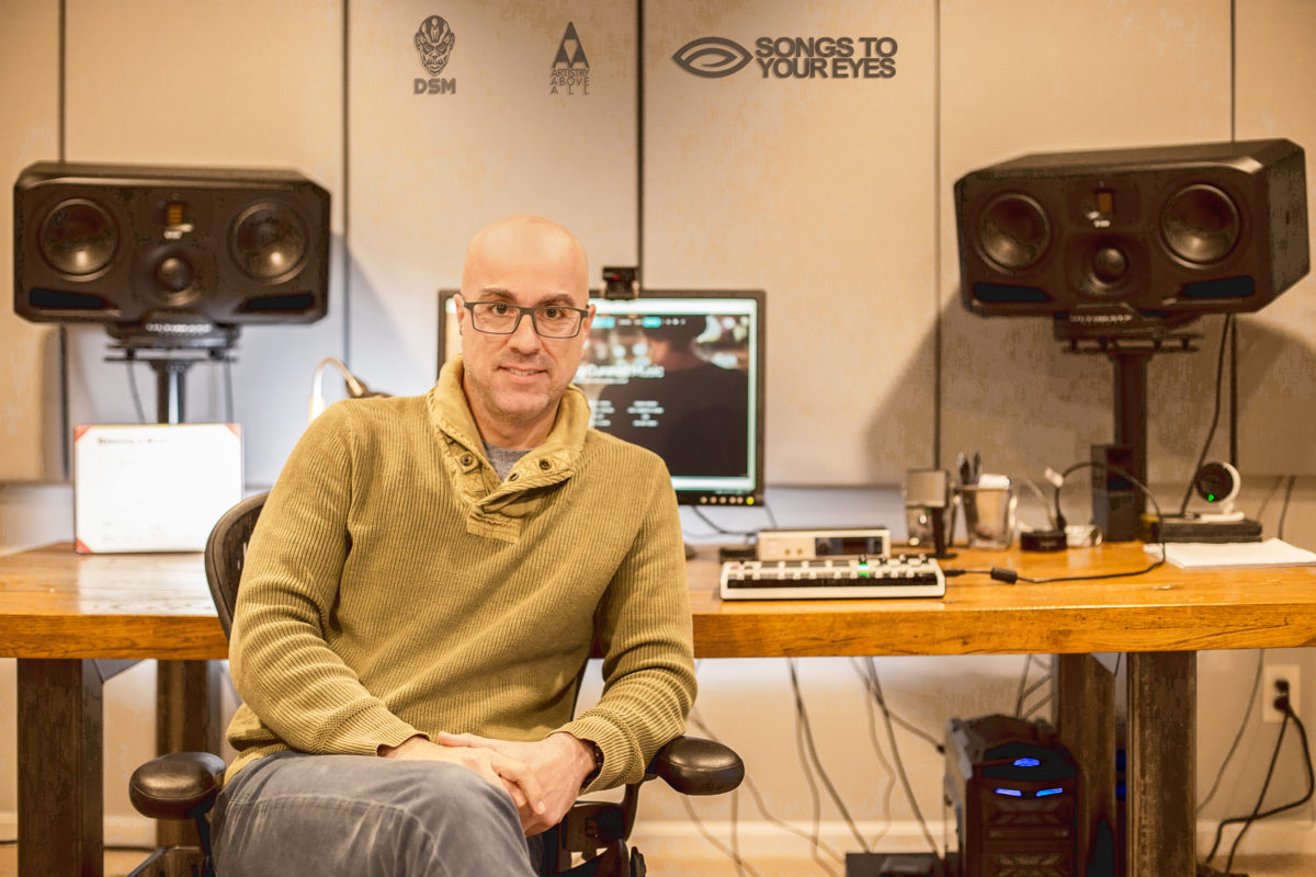 ADAM Audio S3H studio monitors at Opher Studios