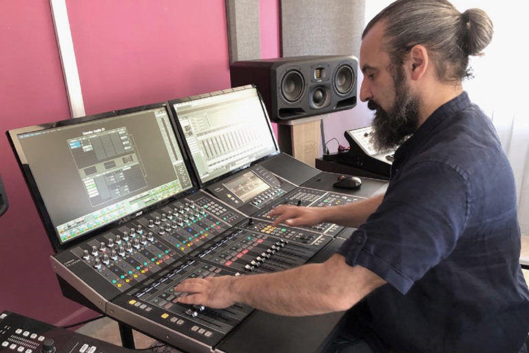 ADAM Audio S3H midflield monitors at the NuT Academy based in Naples