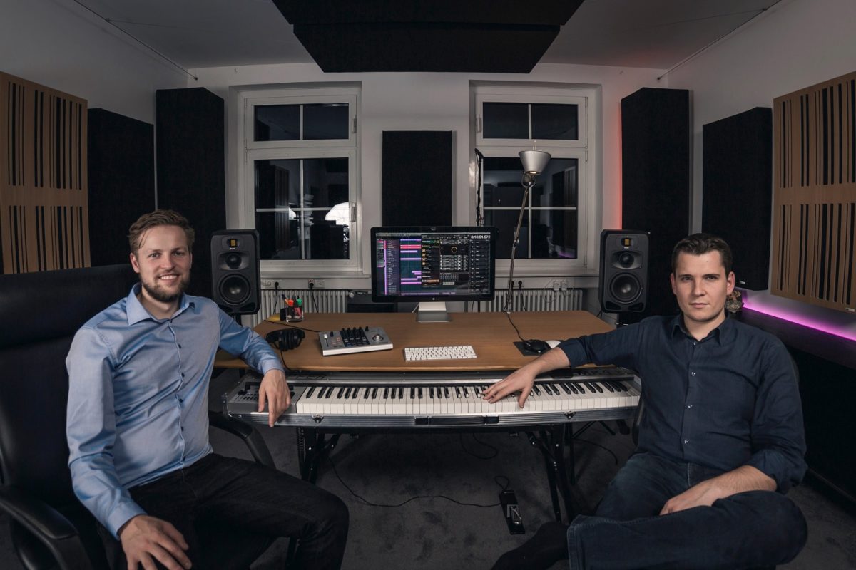 Drunken Masters with their ADAM Audio S3V monitors