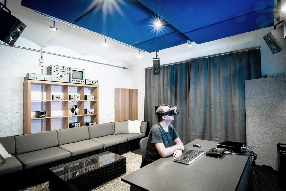 ADAM Audio T5V studio monitors at the WSDG AcousticLab in Basel, Switzerland (Photo by Dirk Noy, WSDG)