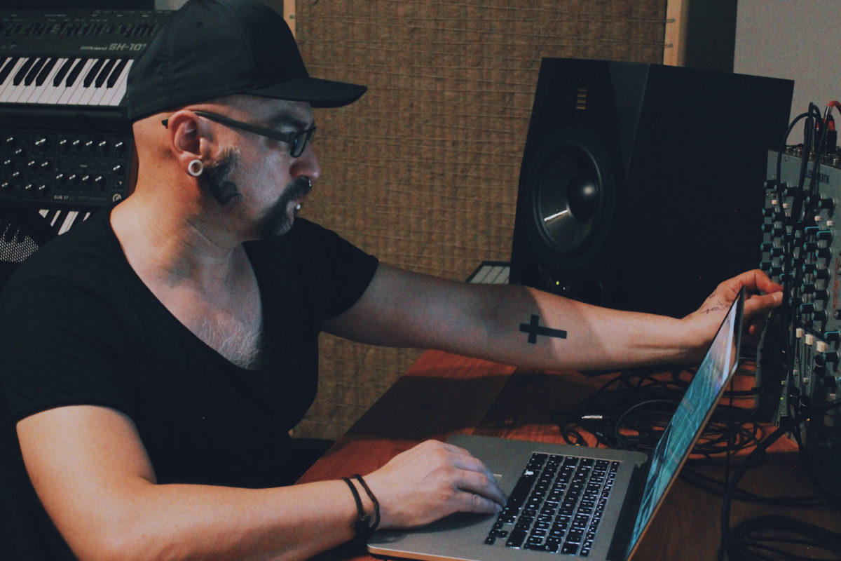 Jeyenne with his ADAM Audio S3H Midfield Monitors