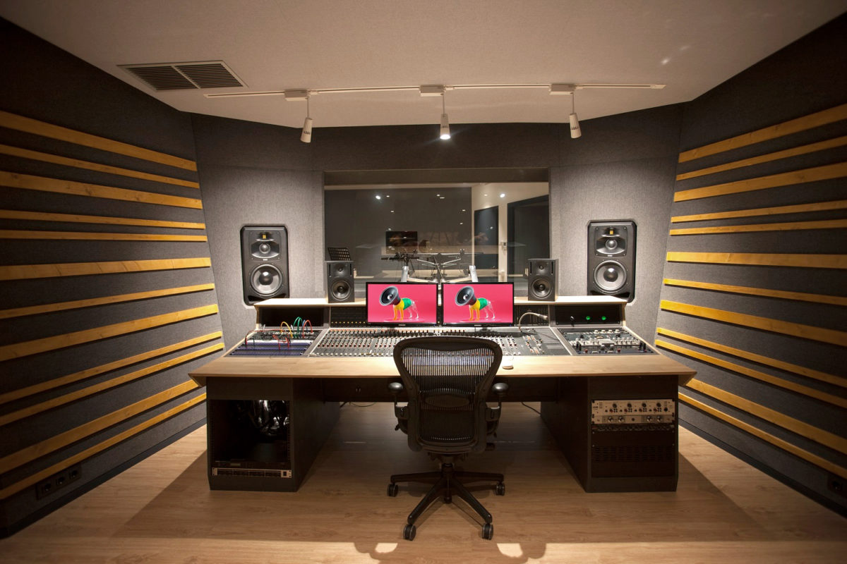 ADAM Audio S5V main monitors at CanSons Studio, Spain