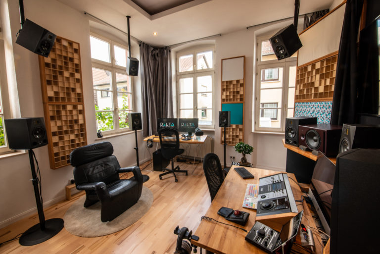 The 3D soundlab of DELTA Soundworks with its ADAM Audio A7X 5.1 System